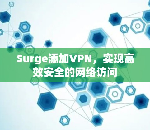 Surge添加VPN,实现高效安全的网络访问